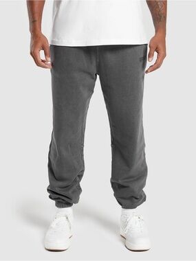 Gymshark Men's Dark Charcoal Joggers - Grey